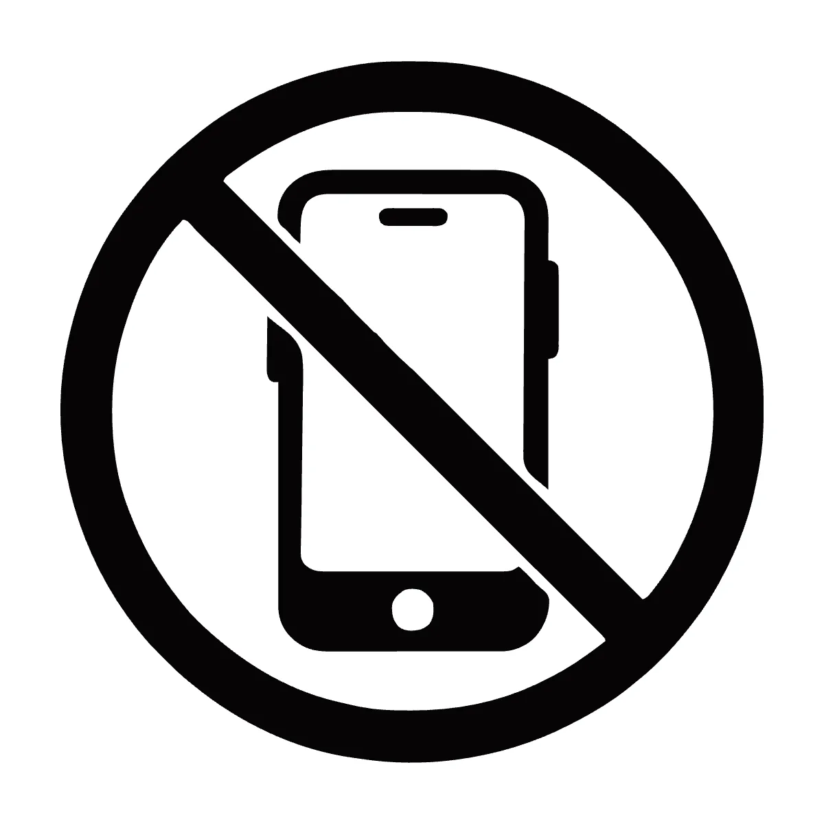 Free No Mobile Allowed Public Building Sign Template to Edit Online