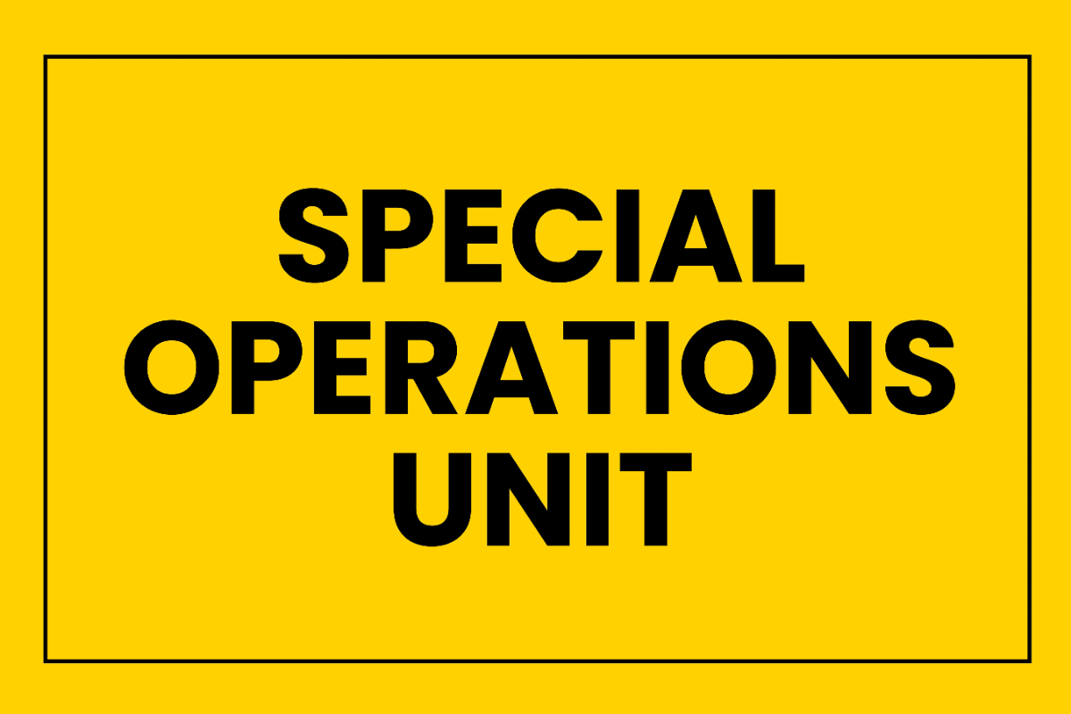 Free Special Operations Unit Security Forces Sign Template to Edit Online