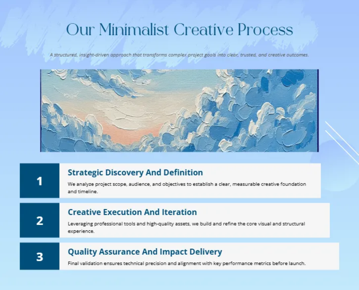 Free Blue Aesthetic Portfolio Template to Edit Online