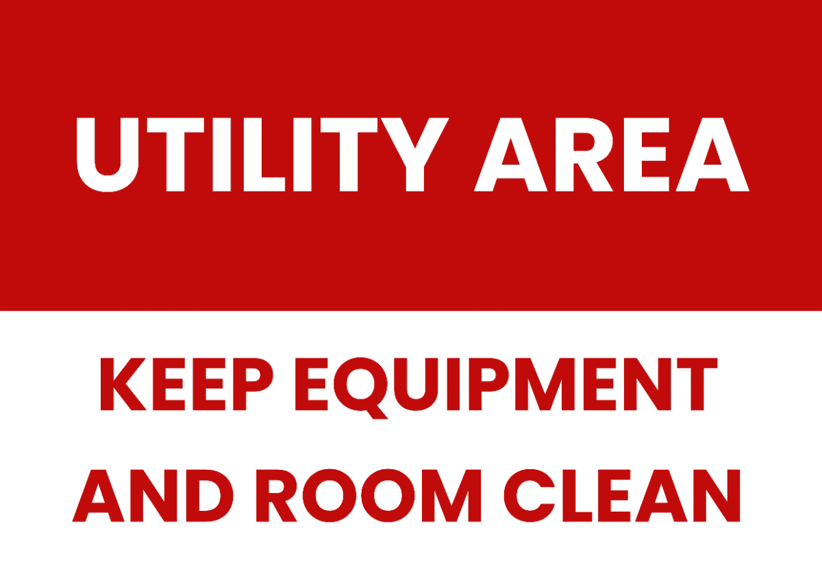 Free Utility Area Petroleum  Sign Template to Edit Online