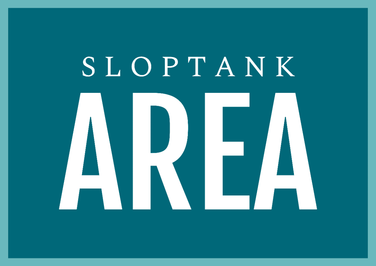 Slop Tank Area Petroleum Sign Template