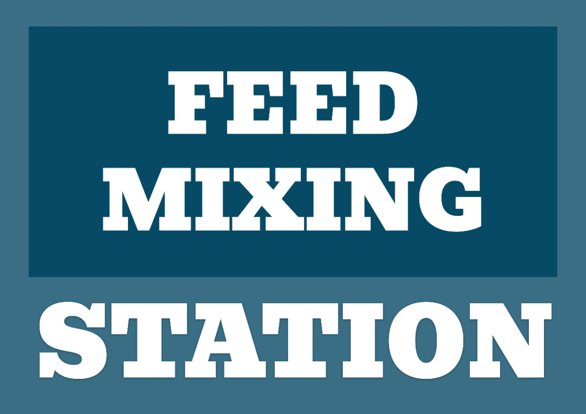 Free Feed Mixing Station Agriculture Sign Template to Edit Online