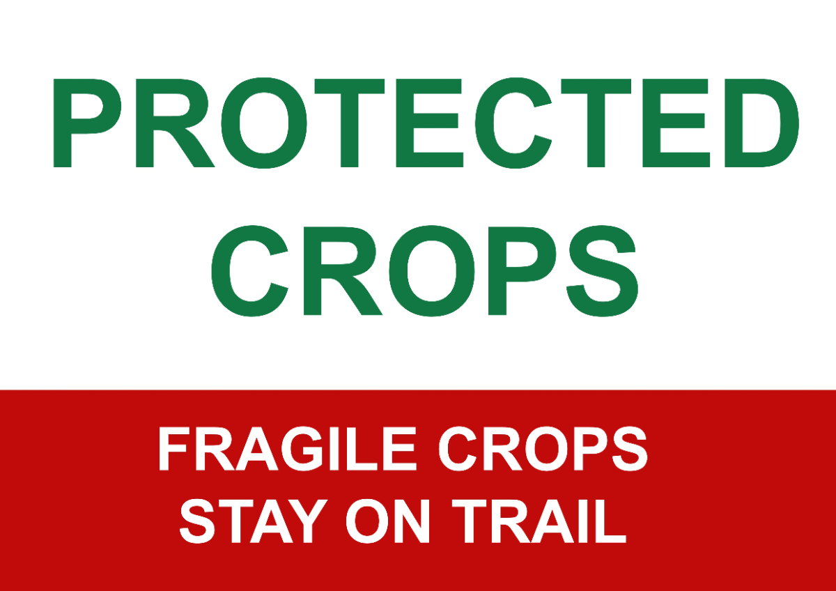 Protected Crops Agriculture Sign Template