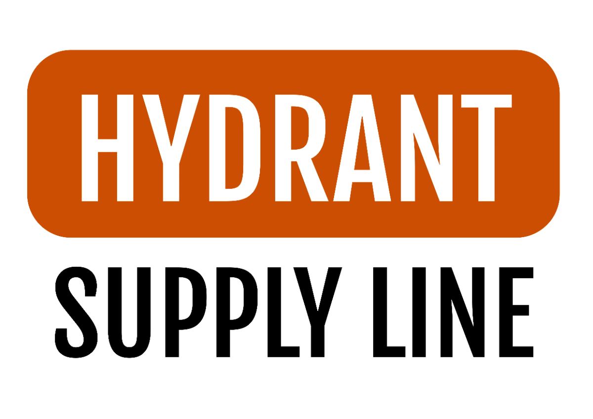 Hydrant Supply Line Water Utility Sign Template
