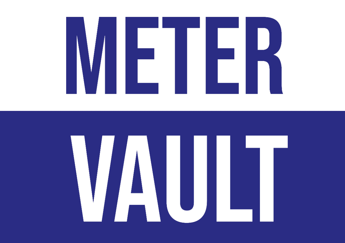 Meter Vault Water Utility Sign Template