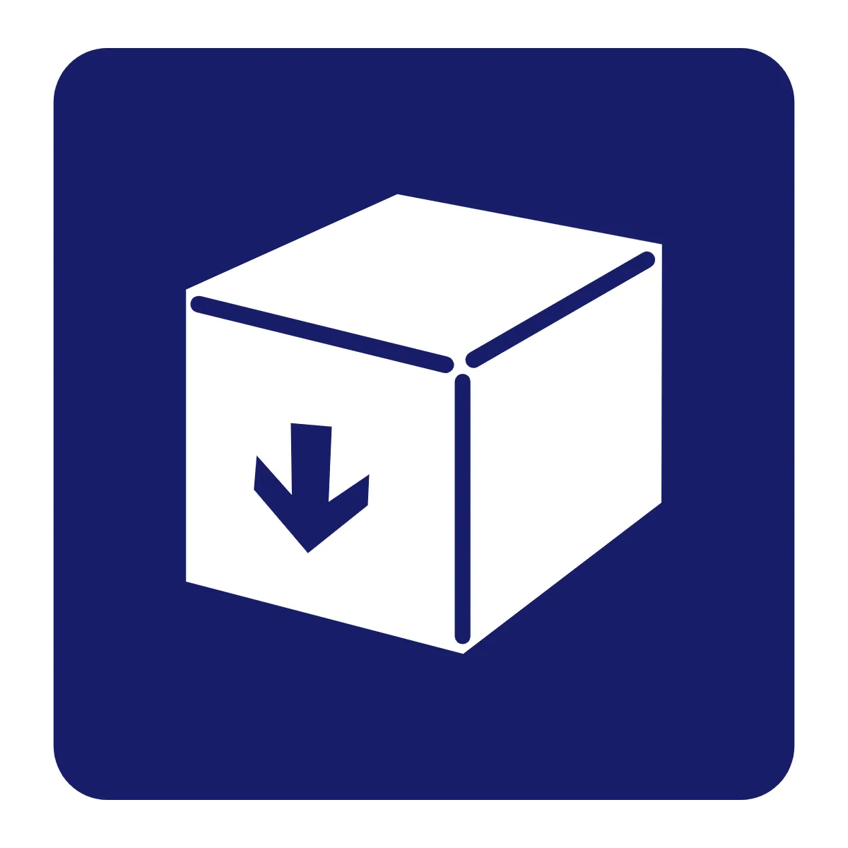 Package Drop Point Public Building Sign Template