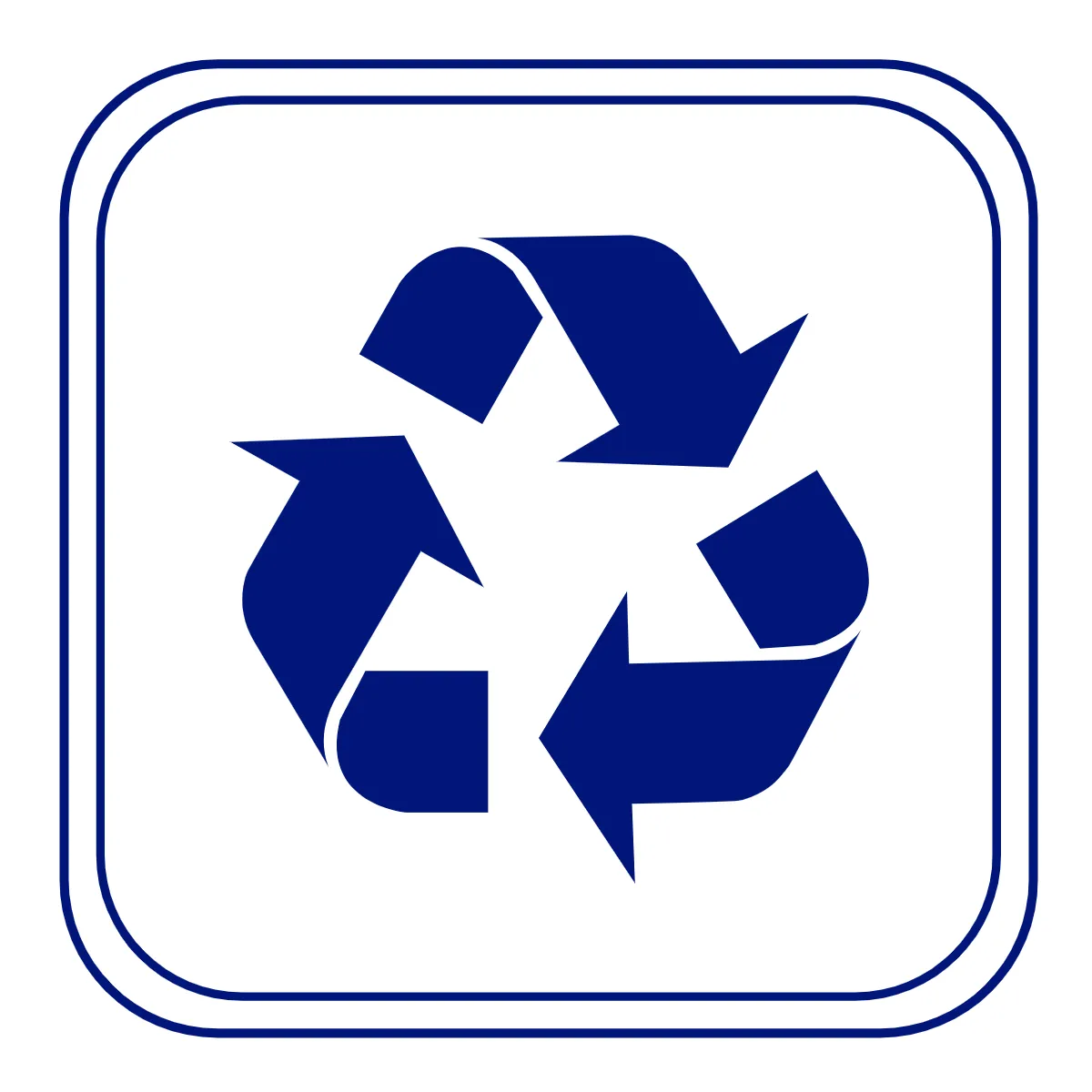 Recyclable Public Building Sign Template