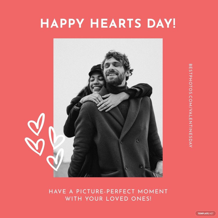 Free Photo Valentine's Day Instagram Post Template