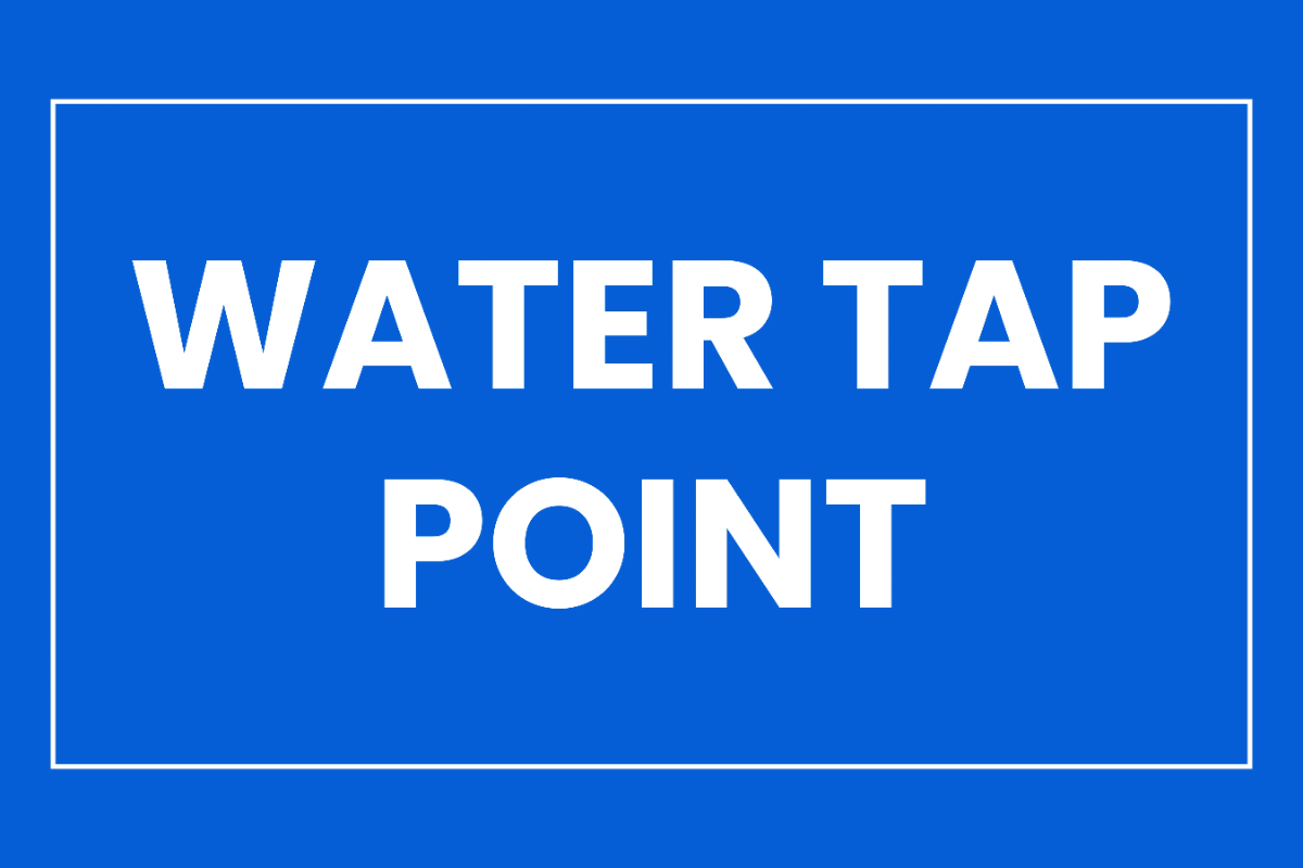 Free Water Tap Point Sign Template to Edit Online