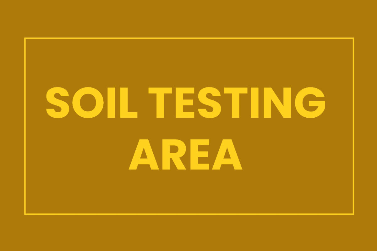 Soil Testing Area Agriculture Sign Template