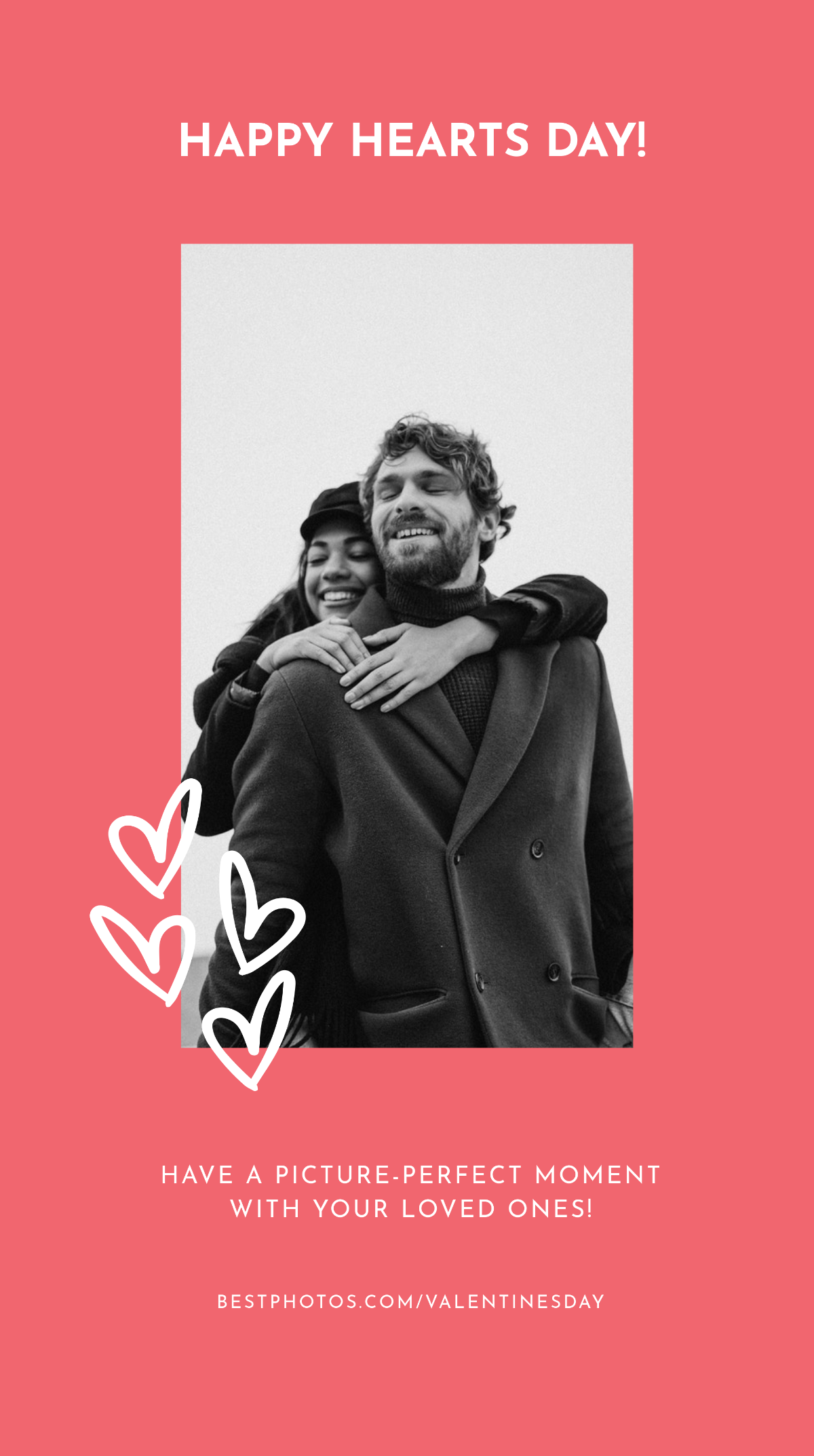 Photo Valentine's Day Instagram Story Template - Edit Online & Download