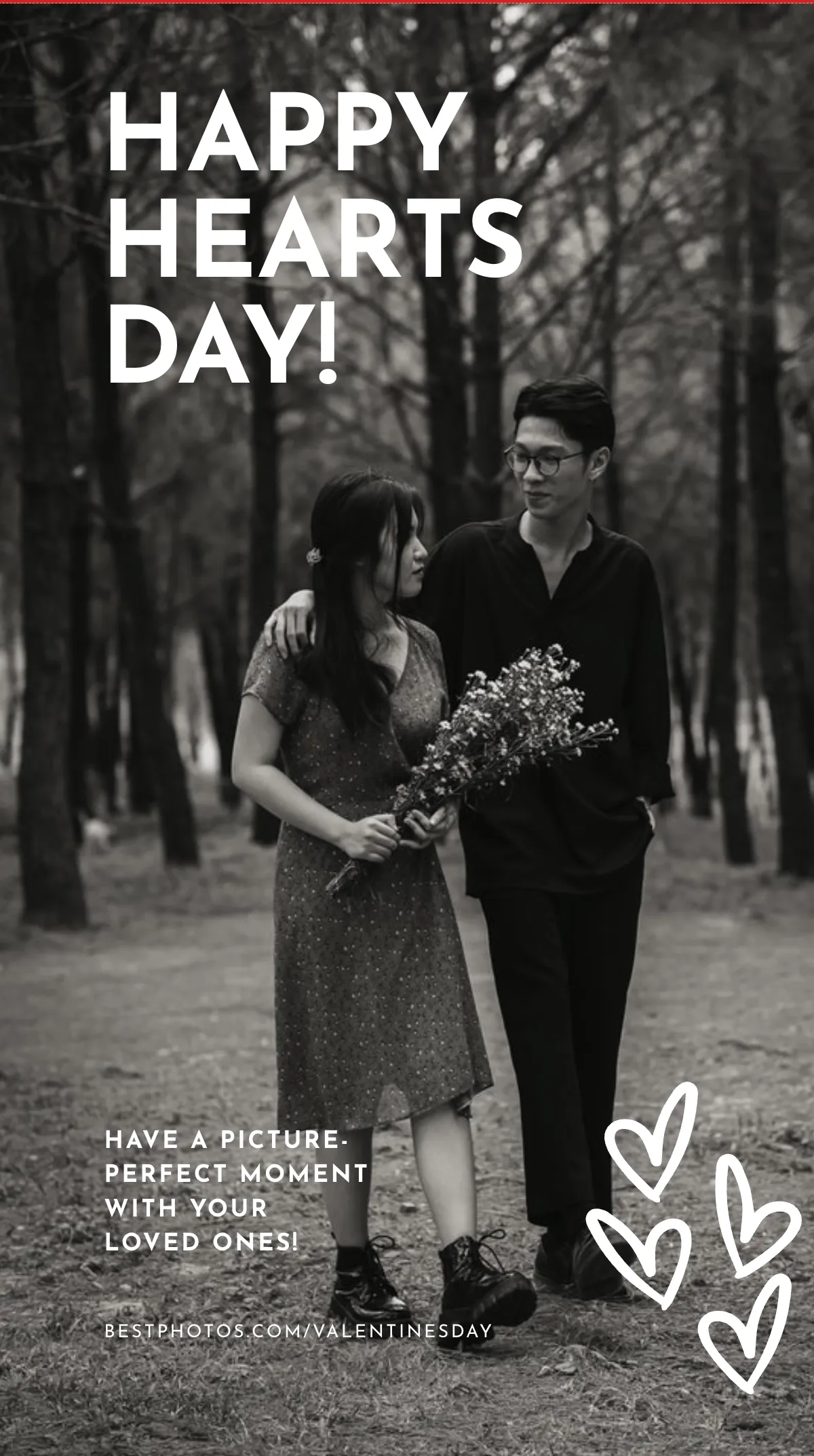 Free Photo Valentine's Day Instagram Story Template to Edit Online