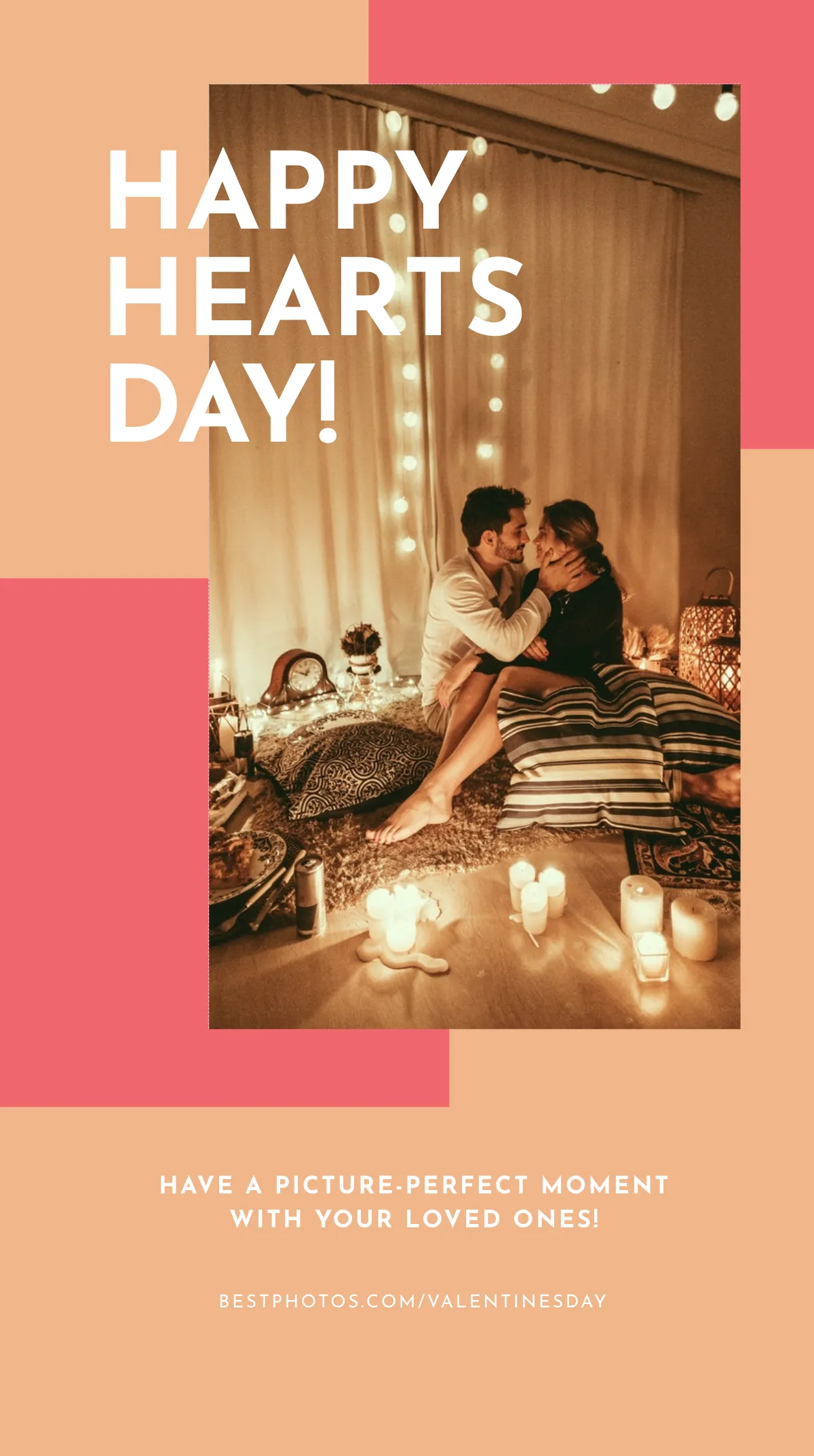 Free Photo Valentine's Day Instagram Story Template to Edit Online