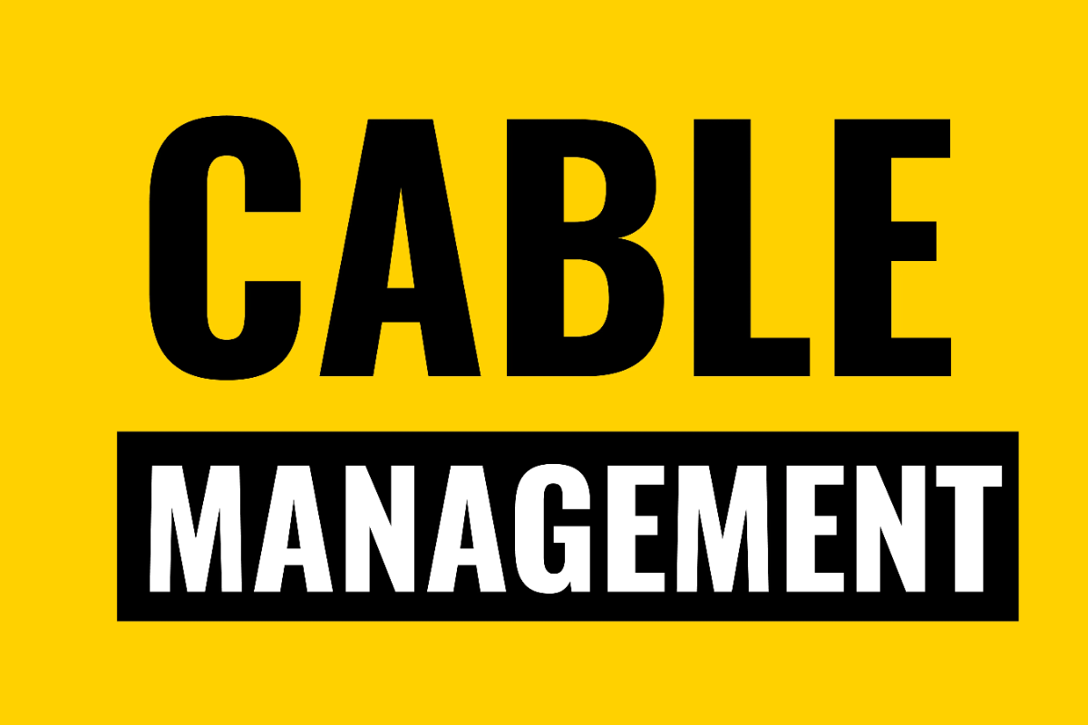 Free Cable Management Area Telecom Sign Template to Edit Online