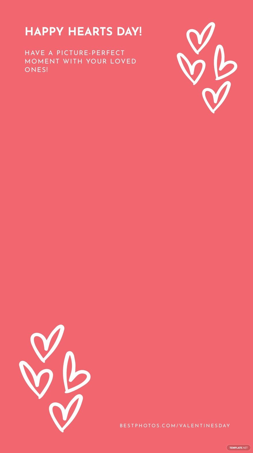 Photo Valentine's Day Snapchat Geofilter Template