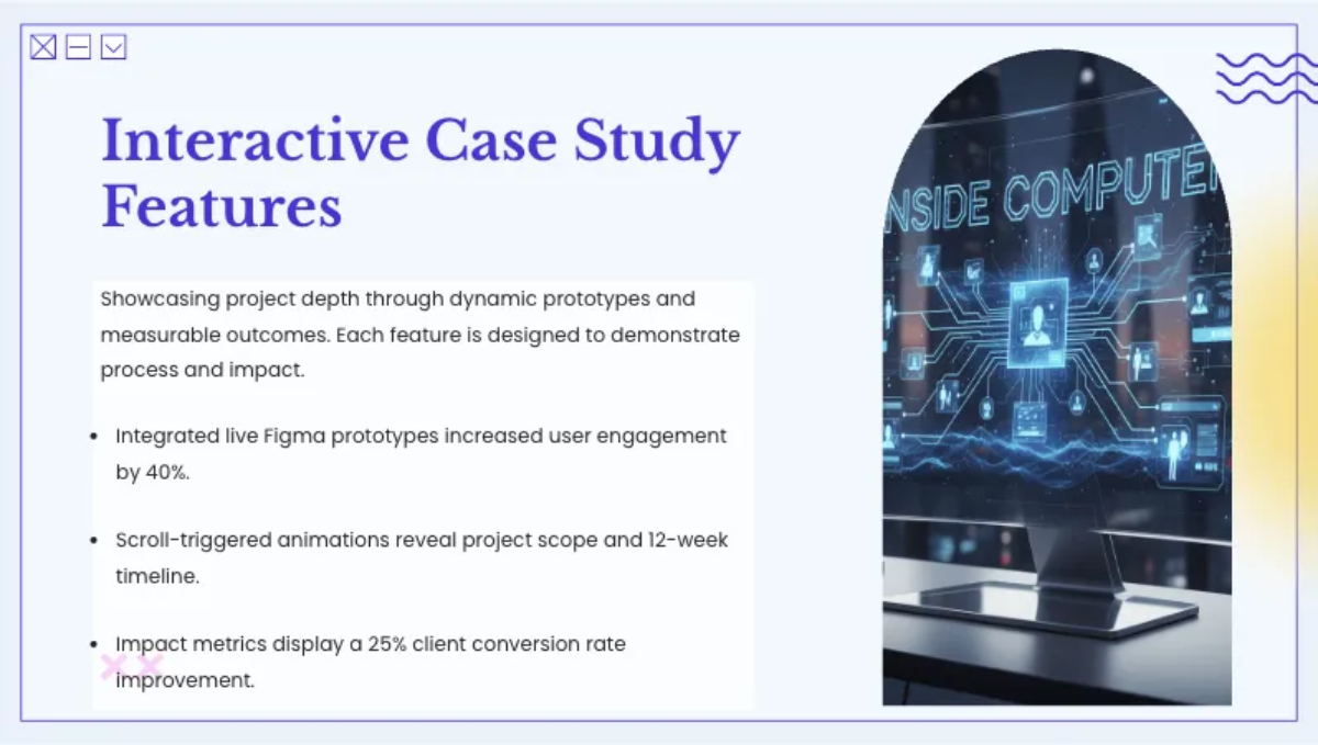 Free Web Designer Portfolio Template to Edit Online