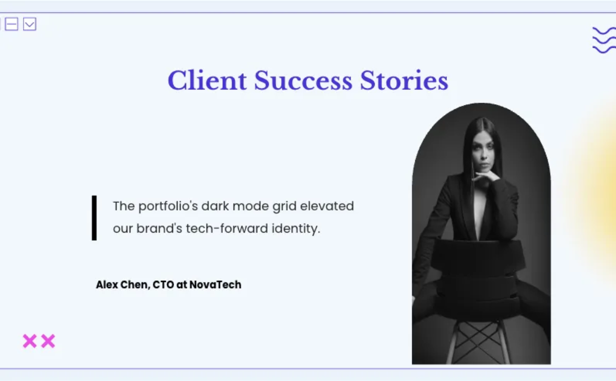 Free Web Designer Portfolio Template to Edit Online