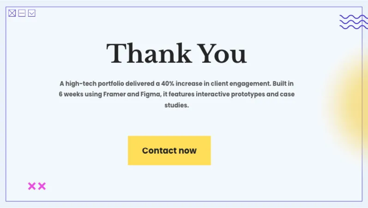 Free Web Designer Portfolio Template to Edit Online