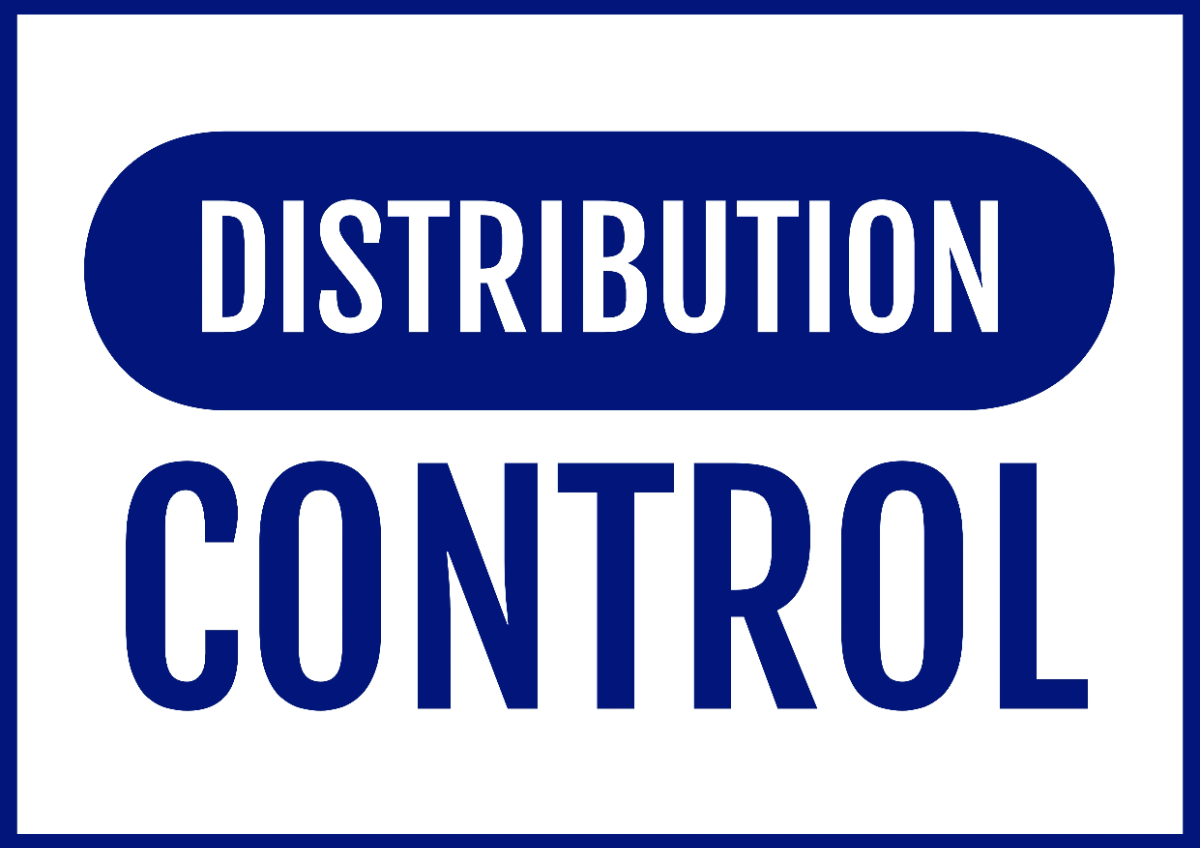 Free Distribution Control Water Utility Sign Template to Edit Online