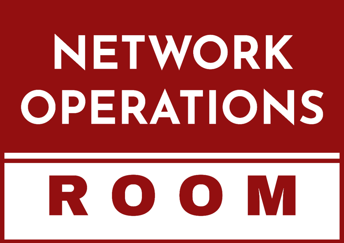 Free Network Operations Room Telecom Sign Template to Edit Online