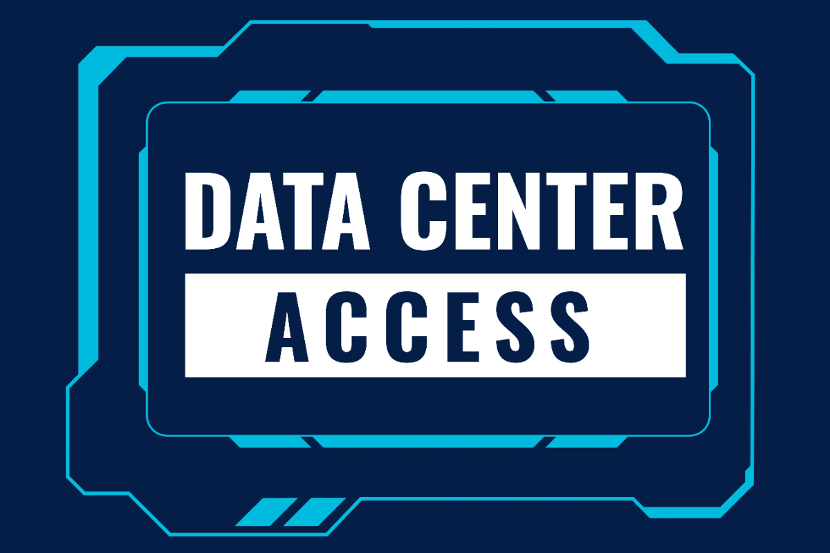 Free Data Center Access Telecom Sign Template to Edit Online