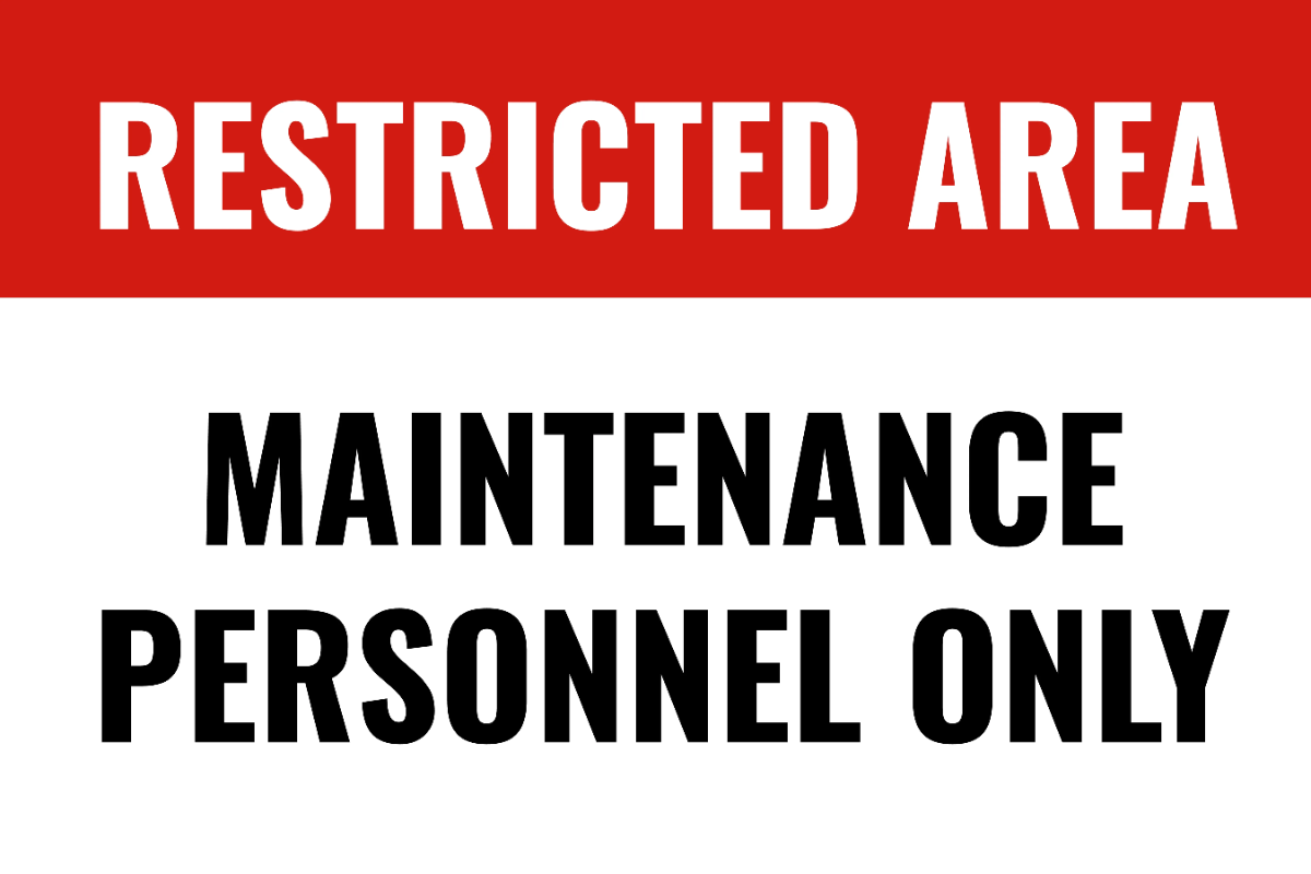 Free Telecom Maintenance Area Sign Template to Edit Online