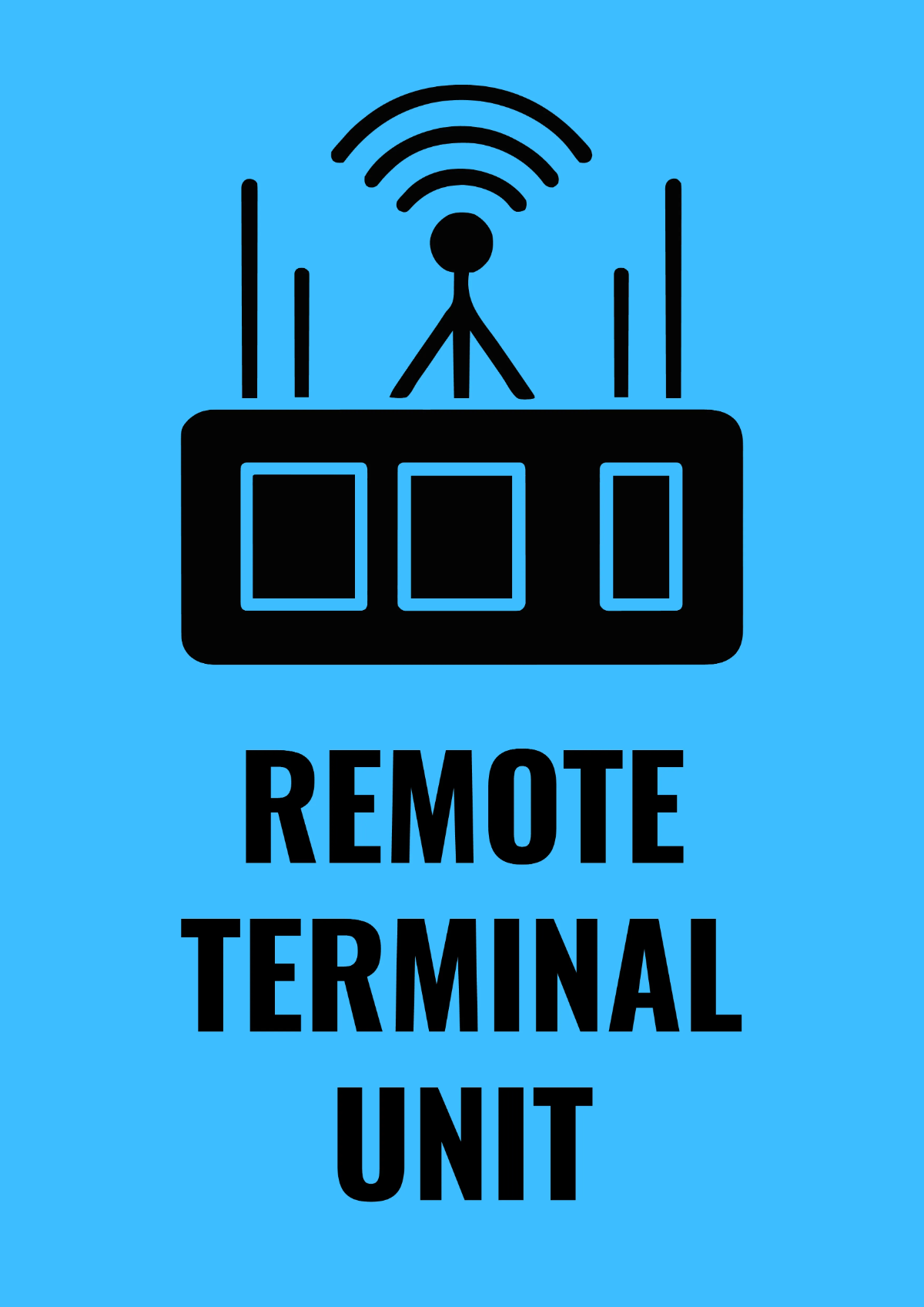 Free Remote Terminal Unit Telecom Sign Template to Edit Online