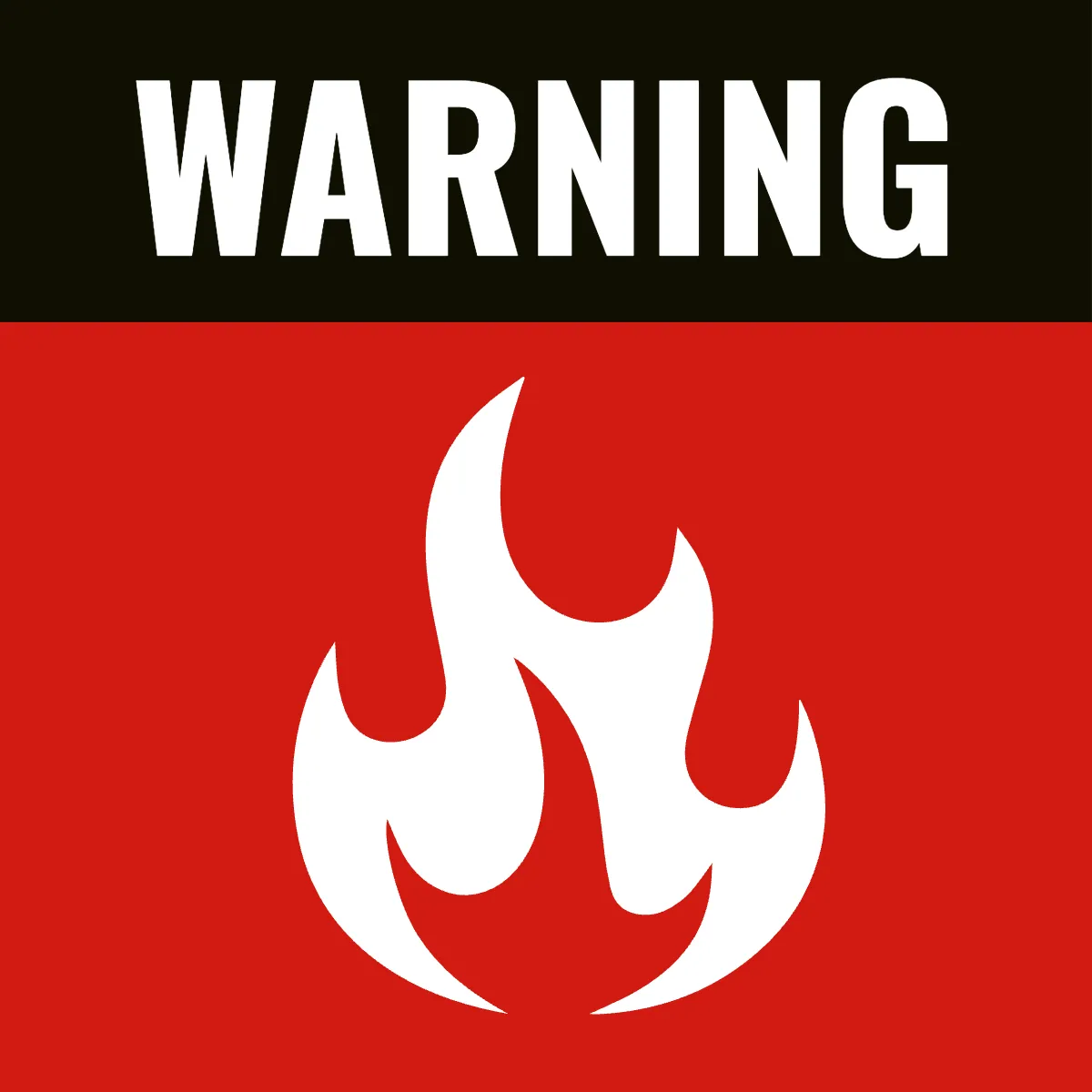 Free Fire Hazard Petroleum Sign Template to Edit Online