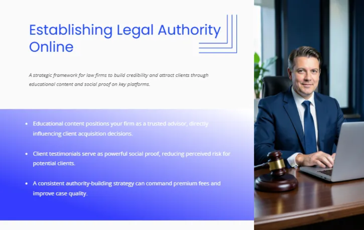 Free Lawyer Marketing Social Media Strategy Template to Edit Online