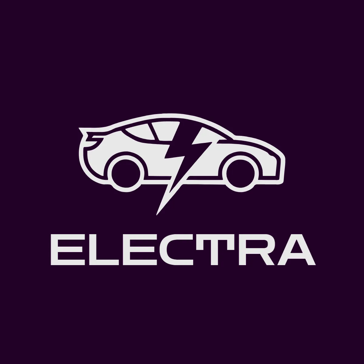 Free Electric Car Logo to Edit Online