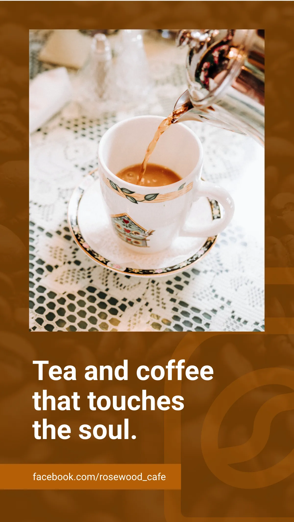 Free Cafe Facebook Story Template to Edit Online