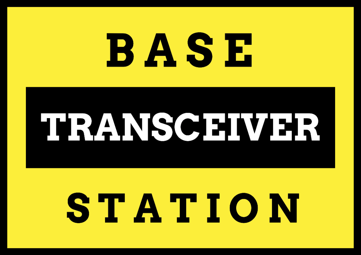 Base Transceiver Station Telecom Sign Template
