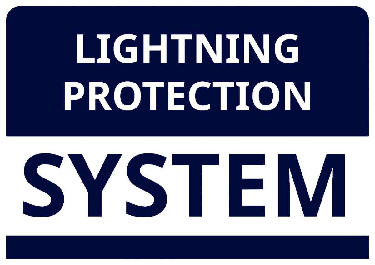 Lightning Protection System Telecom Sign Template