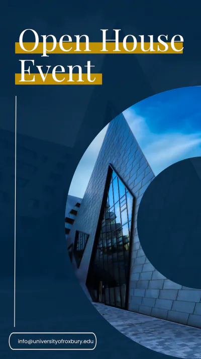 Free Event Linkedin Story Template to Edit Online