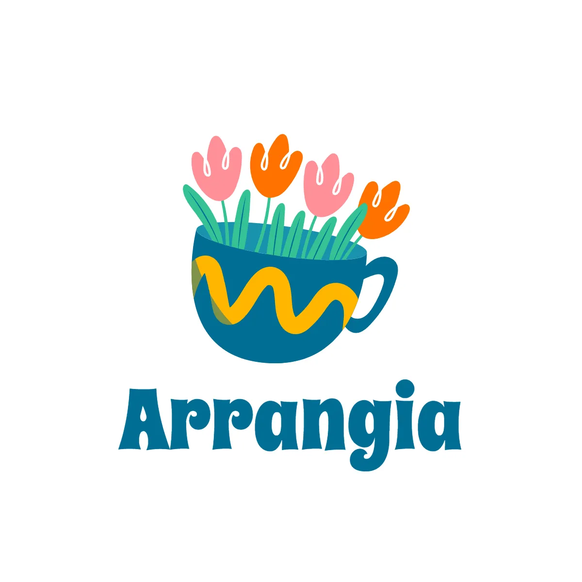 Free Flower Arrangement Shop Logo to Edit Online