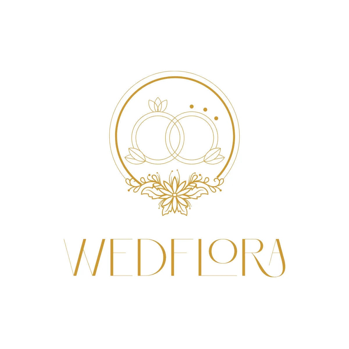 Free Wedding Florist Logo to Edit Online