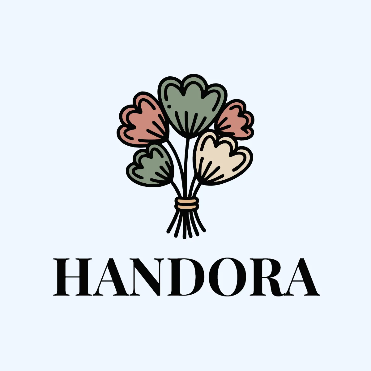 Free Handmade Floral Shop Logo to Edit Online