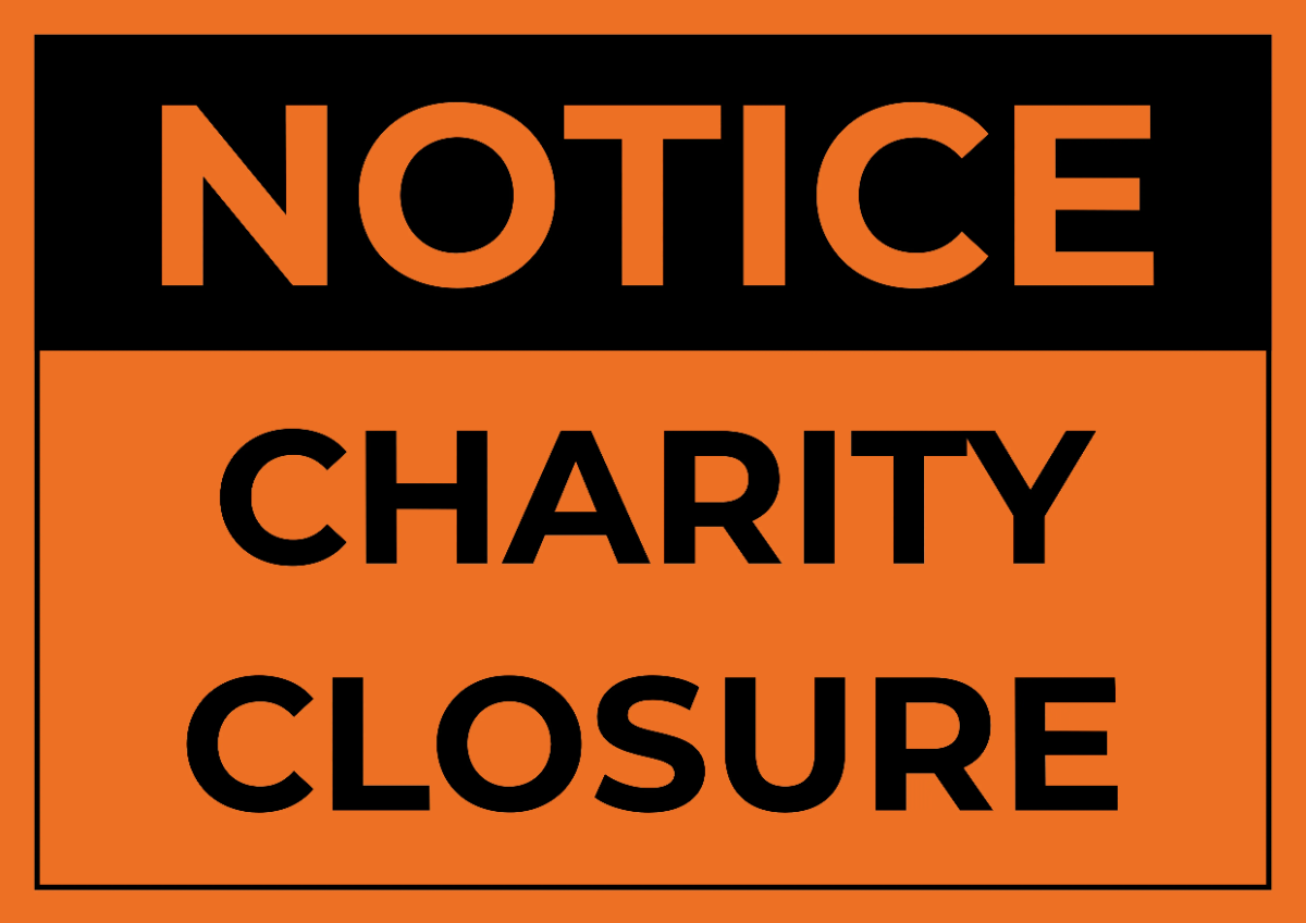 Free Notice of Closure Sign Template to Edit Online