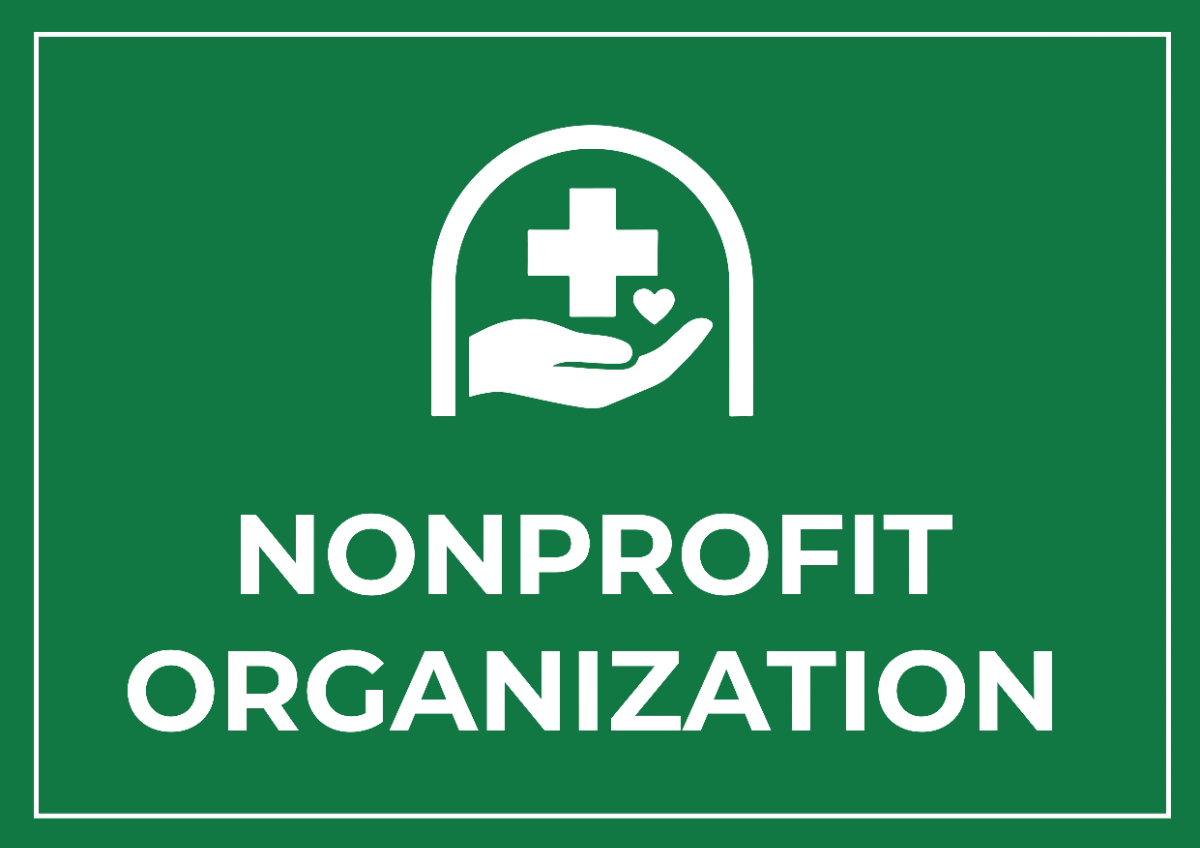 Free Nonprofit Sign Template to Edit Online