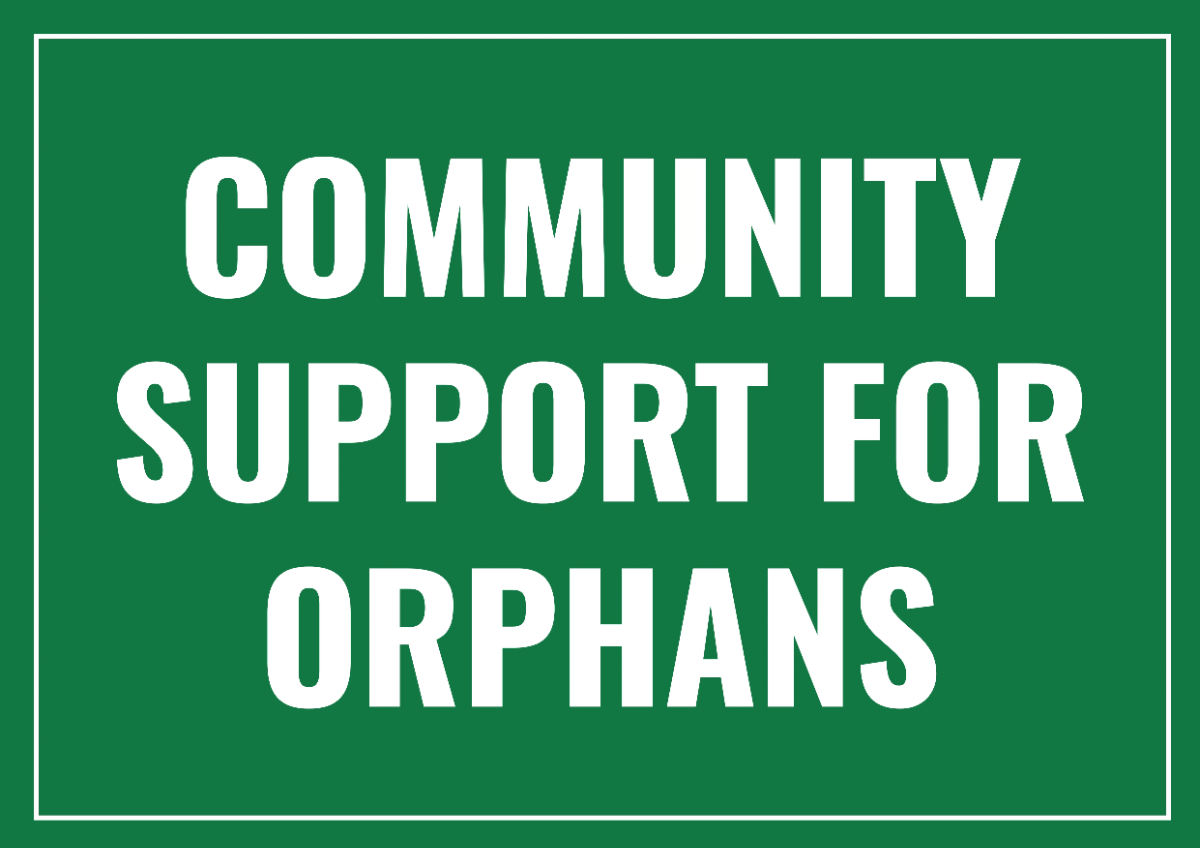 Free Community Support Sign Template to Edit Online