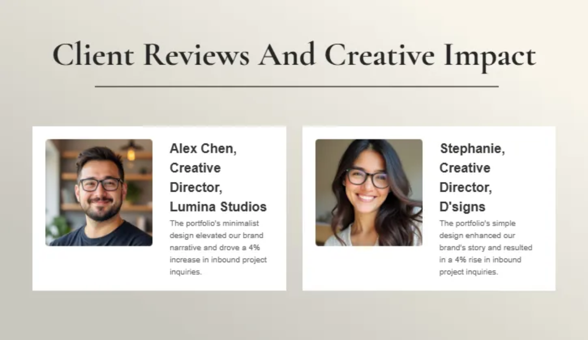 Free Artwork Portfolio Template to Edit Online