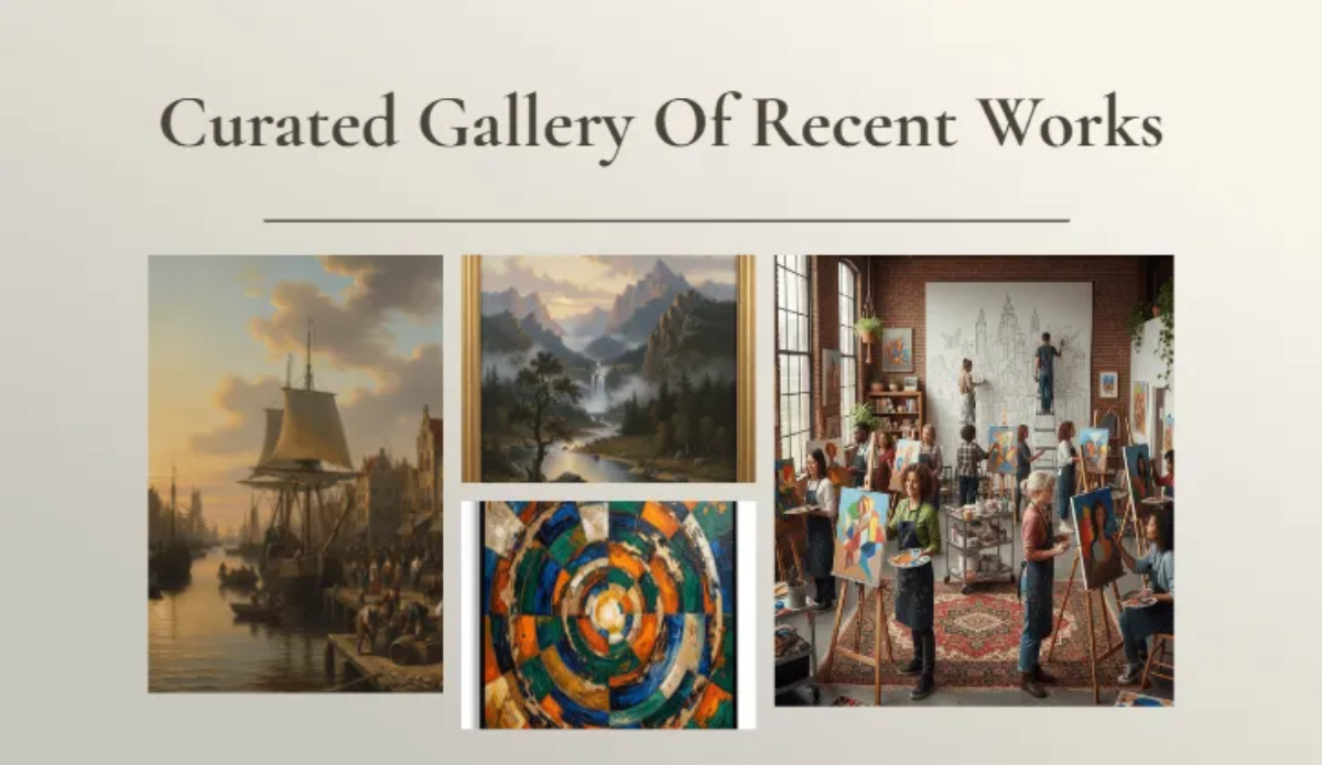 Free Artwork Portfolio Template to Edit Online