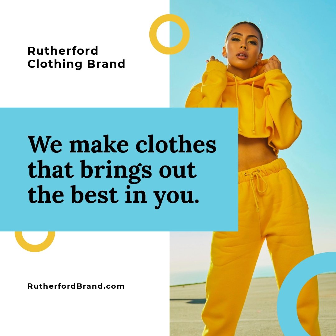 Free Clothing Instagram Banner Template
