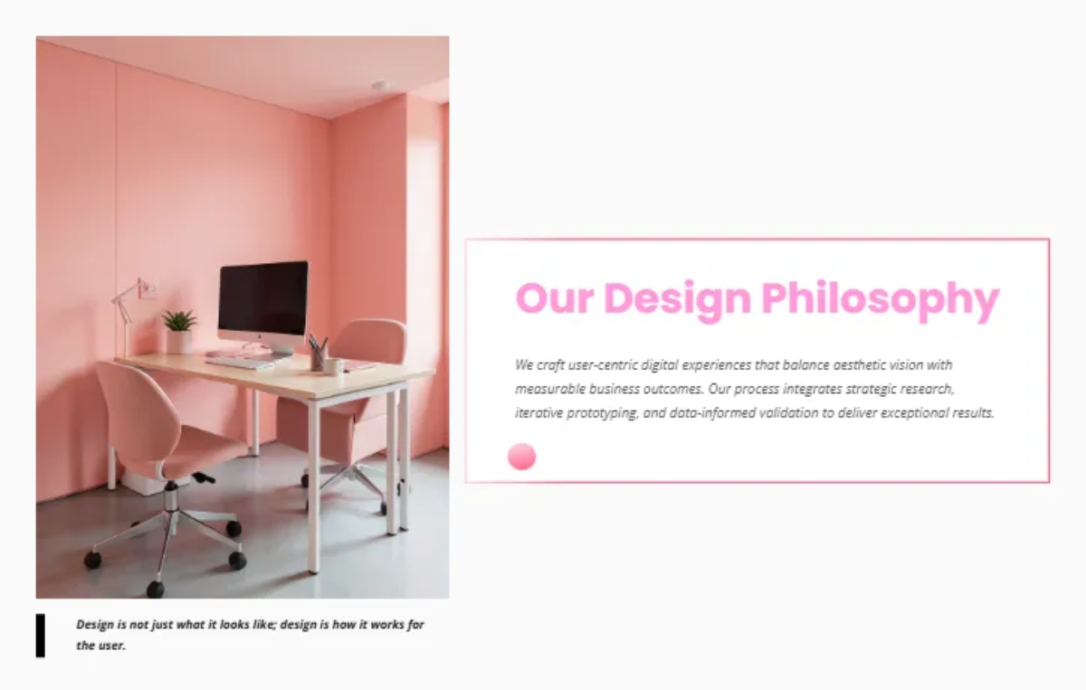 Free Soft Colors UI Design for Agencies Template to Edit Online