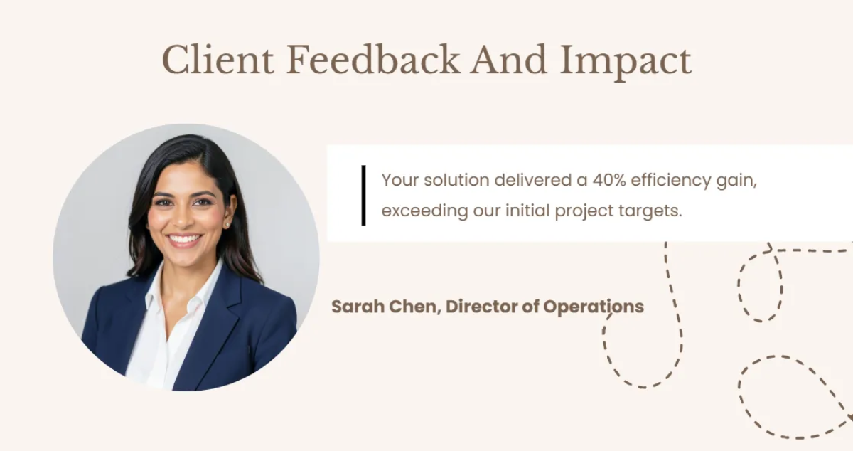 Free Clean and Elegant Portfolio Template to Edit Online