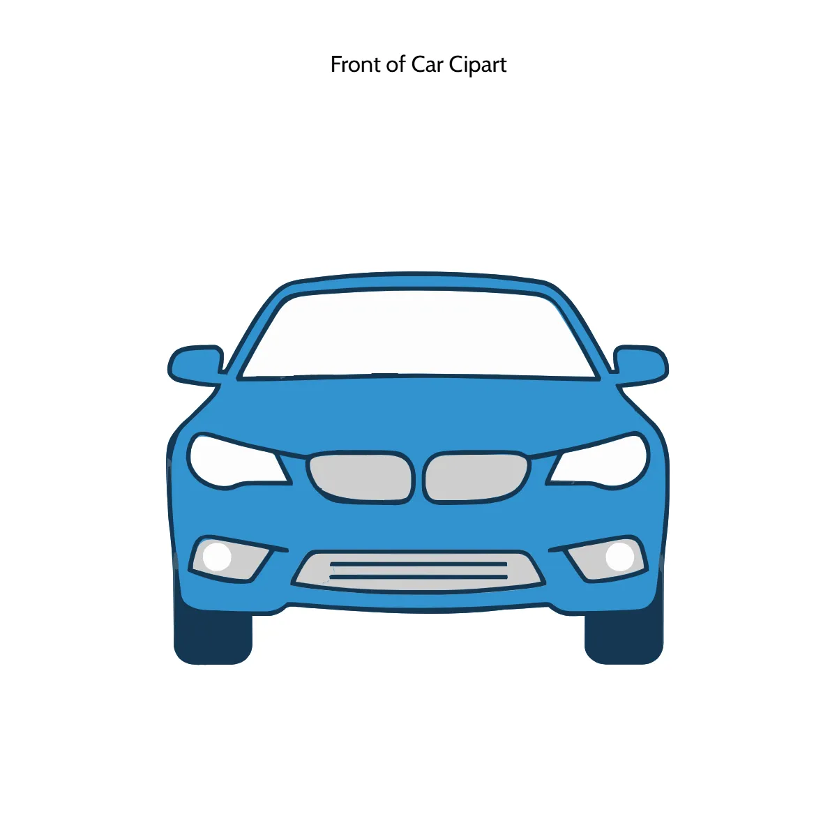 Free Front of Car Vector Clipart (PNG, SVG) to Edit Online
