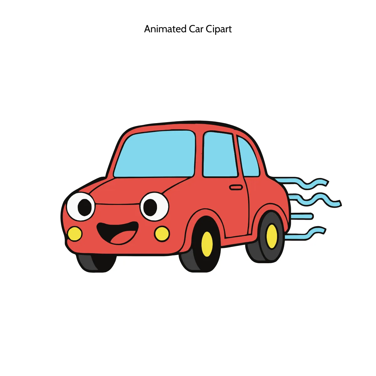 Free Animated Car Vector Clipart (PNG, SVG) to Edit Online