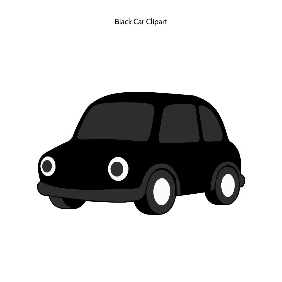 Free Black Car Clipart Template to Edit Online