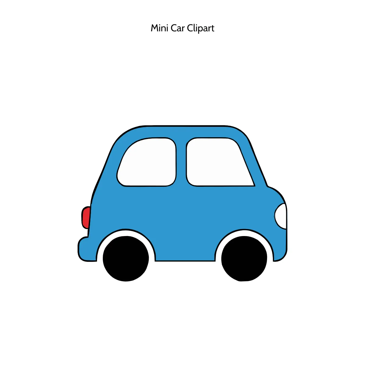 Free Mini Car Vector Clipart (PNG, SVG) to Edit Online