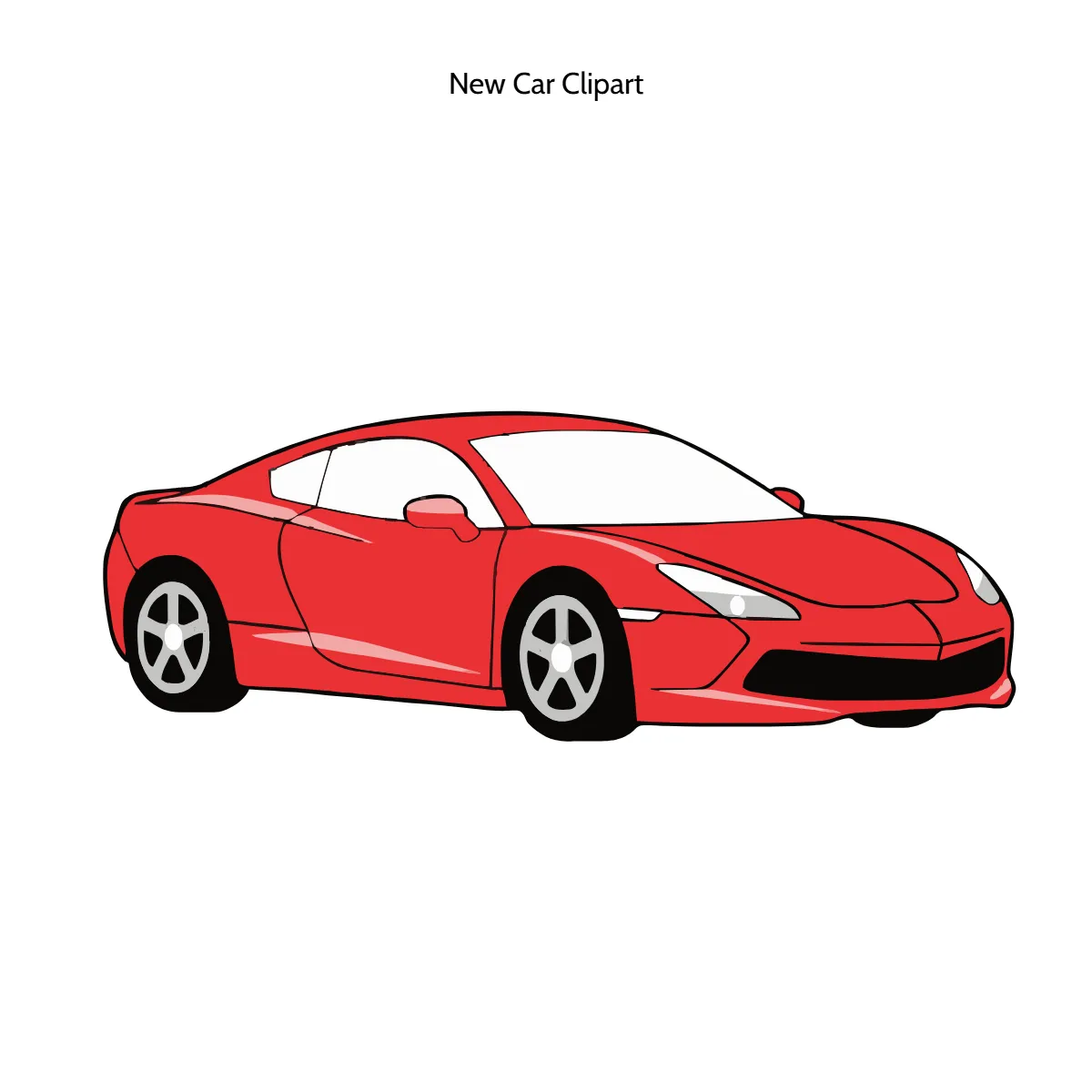 Free New Car Vector Clipart (PNG, SVG) to Edit Online